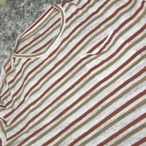 AERIE STRIPED OVERSIZED TEE